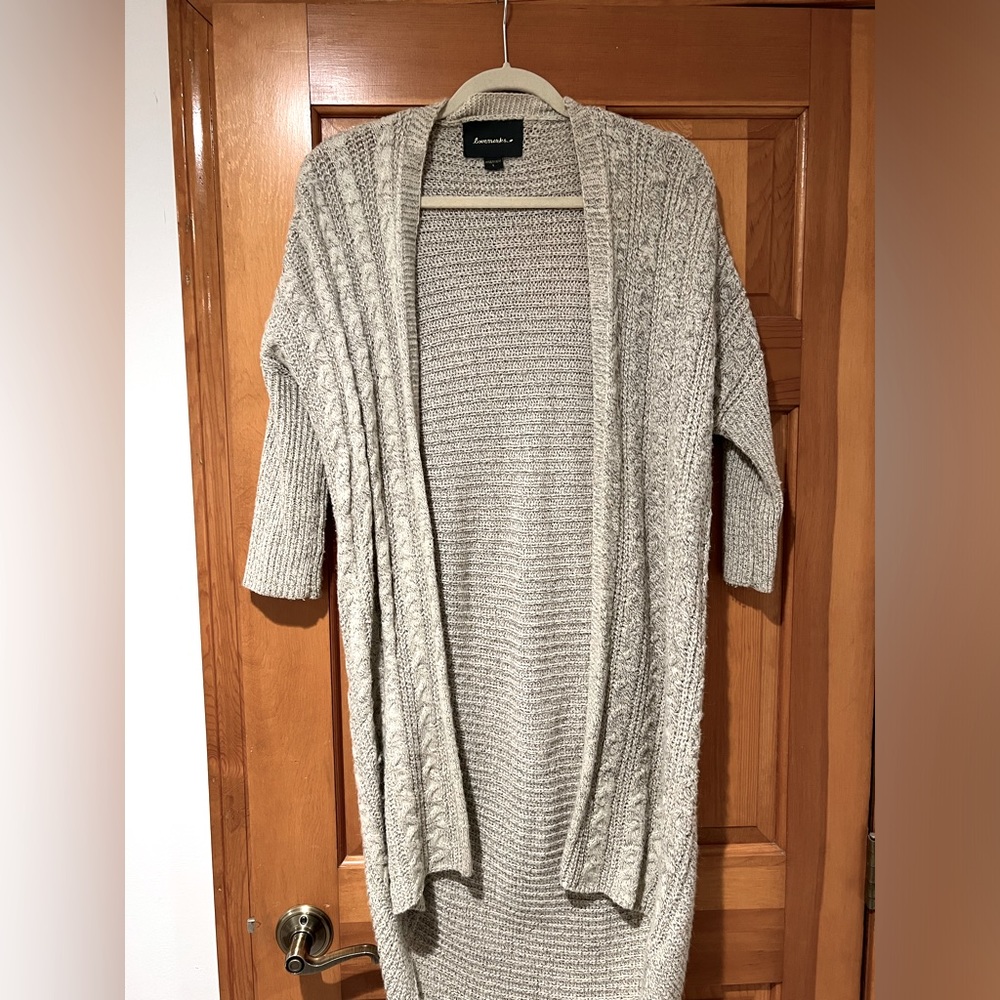 Cozy Lovemark Long Knit Cardigan- Women’s Large